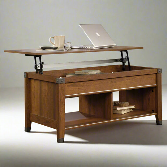 Lift-Top Coffee Table in Stunning Cherry Finish