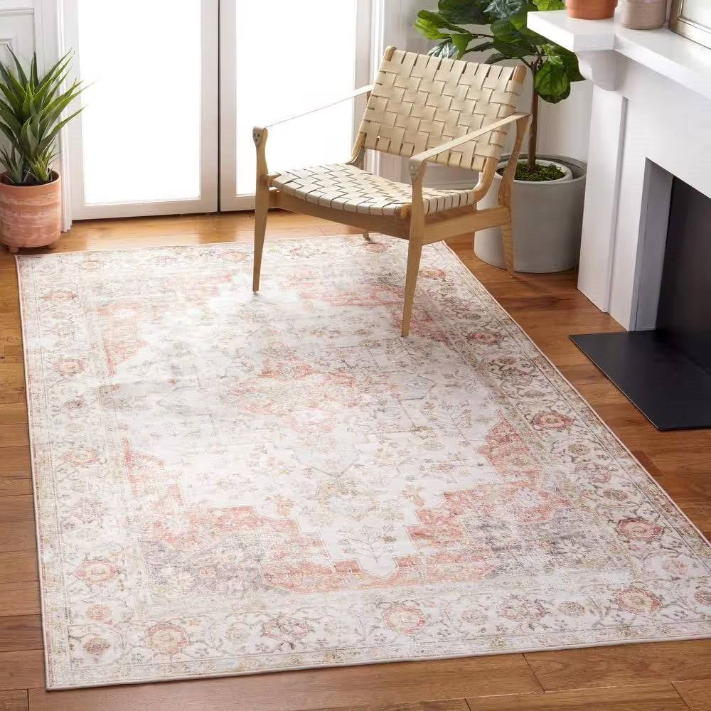 Persian Style Washable Boho Area Rug