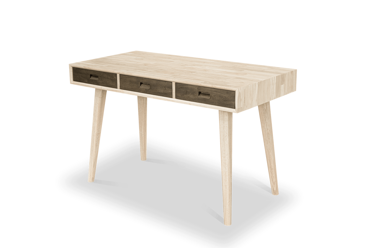 modern solid wood desk