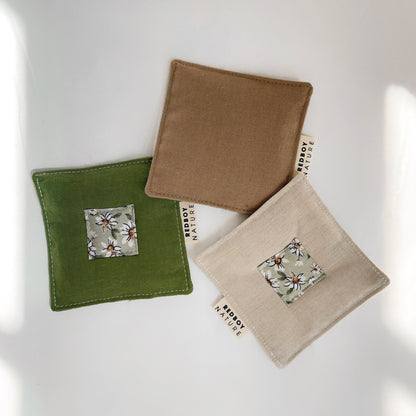 linen coasters