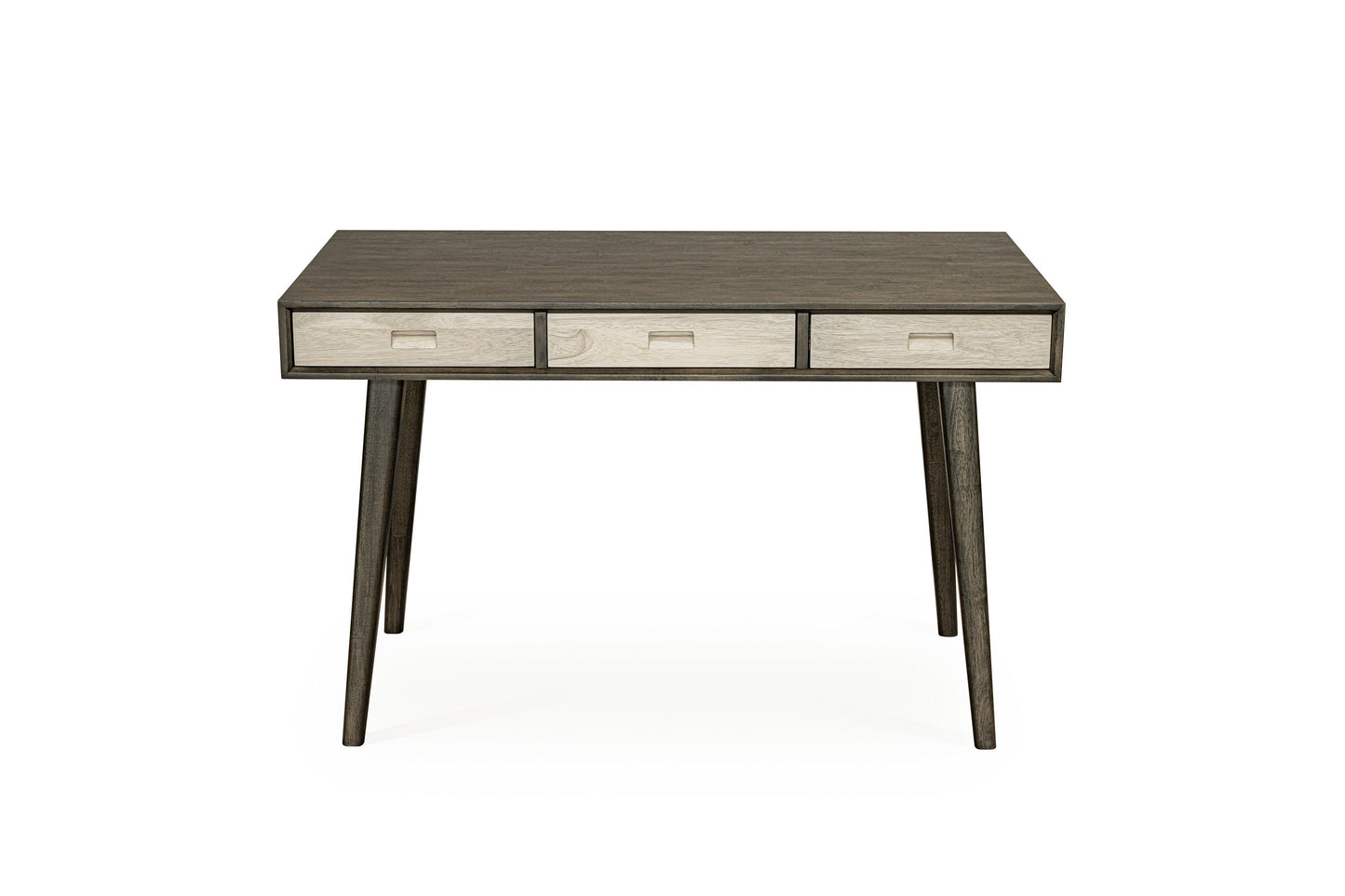 Lulu Wood Desk - Scandinavian Modern Work Desk with Drawers