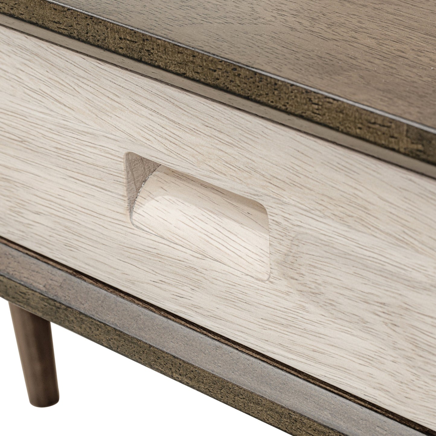 Lulu Wood Desk - Scandinavian Modern Work Desk with Drawers